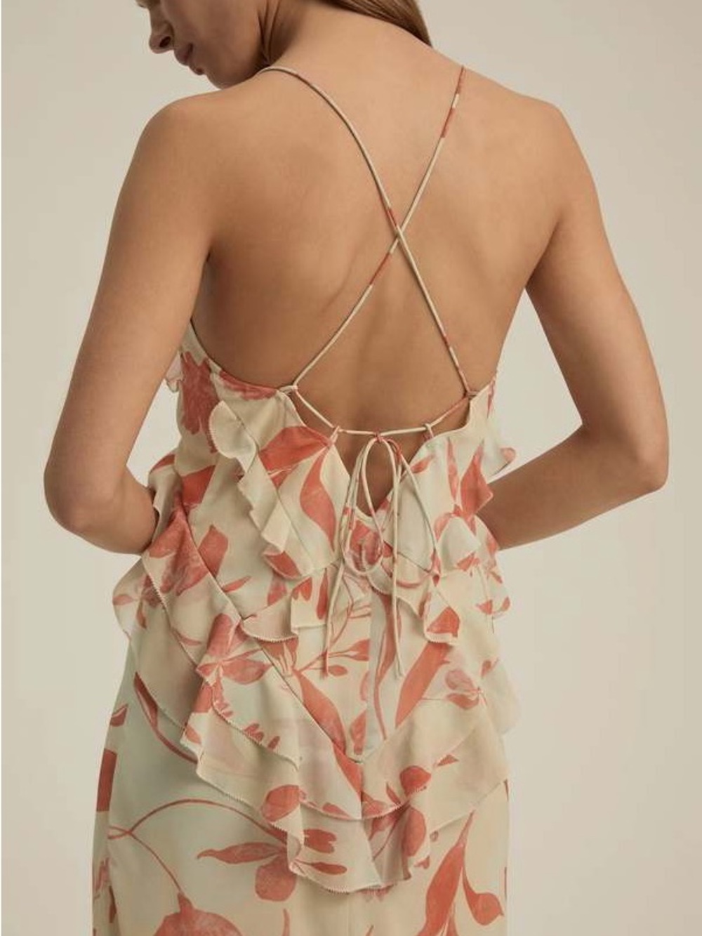 NEW FAVORITE DAUGHTER who me dress in beige Size S - Picture 3 of 15
